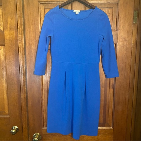 Blue Knit Dress - Picture 2 of 10